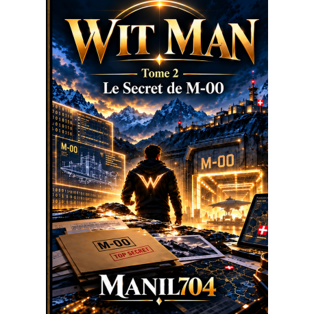 Couverture du livre « WIT MAN LE SECRET DE M-00 » de MANIL704
