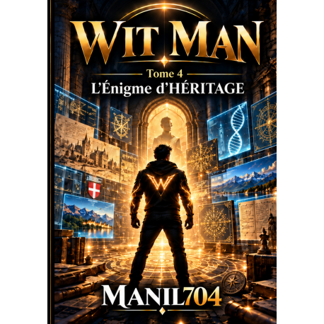 Couverture du livre « WIT MAN L’ÉNIGME D’HÉRITAGE » de MANIL704