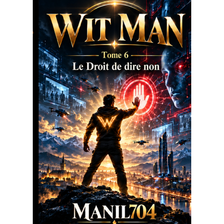 Couverture du livre « WIT MAN LE DROIT DE DIRE NON » de MANIL704